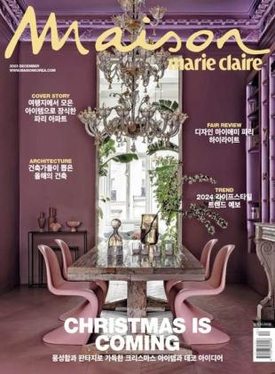 Marie Claire Maison Korea - December 2023