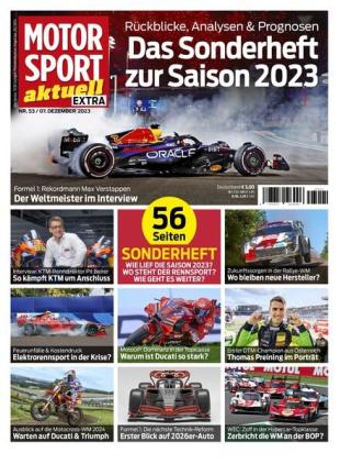 Motorsport aktuell - 7 Dezember 2023
