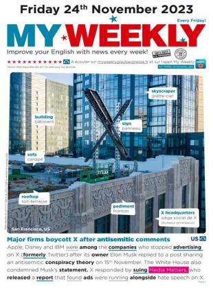 My Weekly fr - 24 Novembre 2023