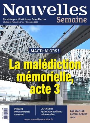 Nouvelles Semaine - 1 Decembre 2023