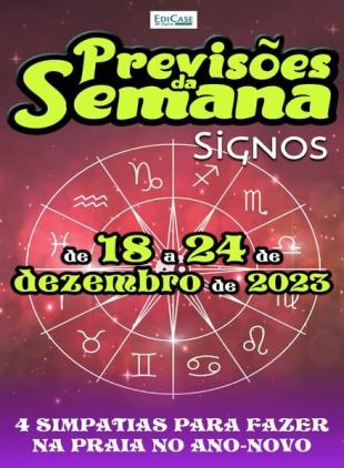Previsoes da Semana - 18 Dezembro 2023