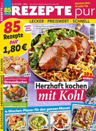 Rezepte pur - Januar 2024