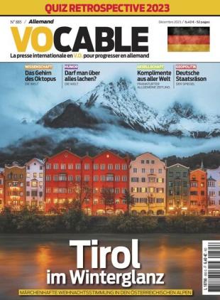 Vocable Allemand - Decembre 2023