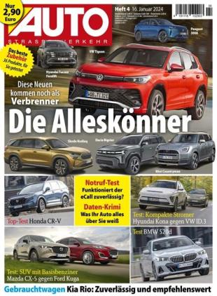 Auto Strassenverkehr - 16 Januar 2024