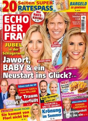 Echo der Frau - 24 Januar 2024