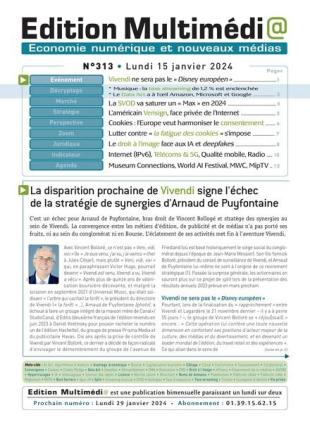Edition Multimedi@ - 15 Janvier 2024