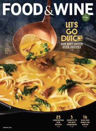 Food & Wine USA - February 2024