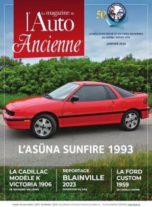 L'Auto Ancienne - Janvier 2024