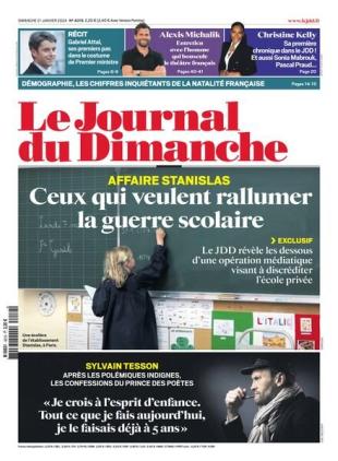 Le Journal du dimanche - 21 Janvier 2024