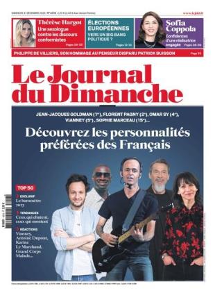 Le Journal du dimanche - 31 Decembre 2023