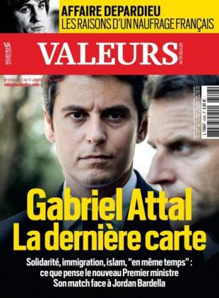 Valeurs Actuelles - 11 Janvier 2024