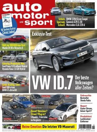 Auto Motor und Sport - 31 Januar 2024