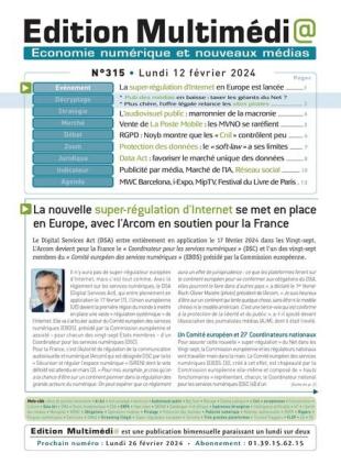 Edition Multimedia - 12 Fevrier 2024