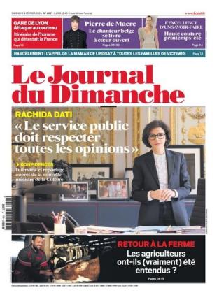 Le Journal du dimanche - 4 Fevrier 2024