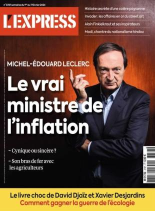L'Express - 1 Fevrier 2024
