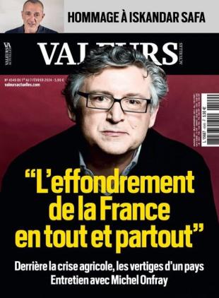 Valeurs Actuelles - 1 Fevrier 2024