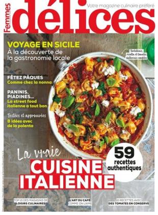 Delices de Femmes d'Aujourd'hui - Mars 2024