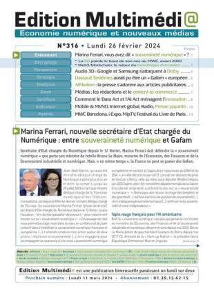 Edition Multimedia - 26 Fevrier 2024