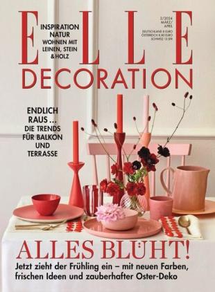 Elle Decoration Germany - Marz-April 2024
