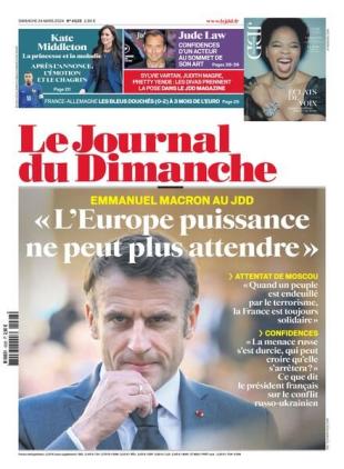 Le Journal du dimanche - 25 Mars 2024