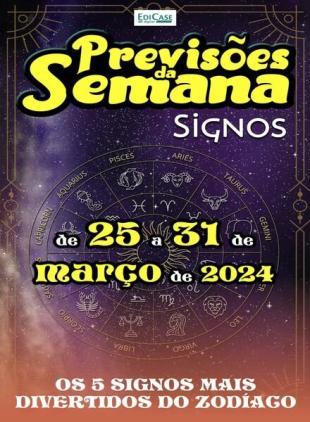 Previsoes da Semana - 25 Marco 2024