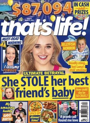 that's life! Australia - March 21 2024