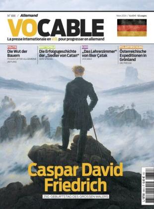 Vocable Allemand - Mars 2024