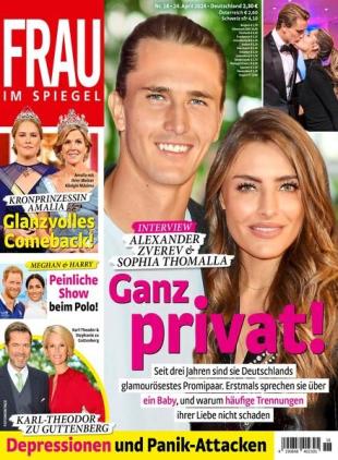Frau im Spiegel - 24 April 2024