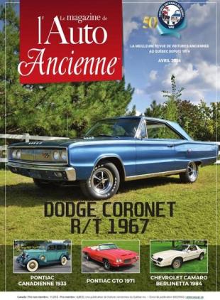 L'Auto Ancienne - Avril 2024