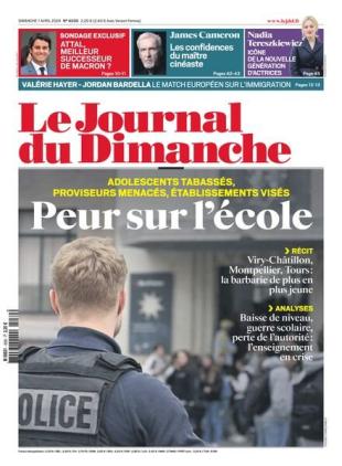 Le Journal du dimanche - 8 Avril 2024