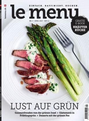 le menu - April 2024
