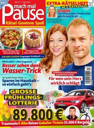 Mach mal Pause - 17 April 2024