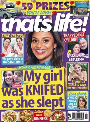 that's life! Australia - April 11 2024