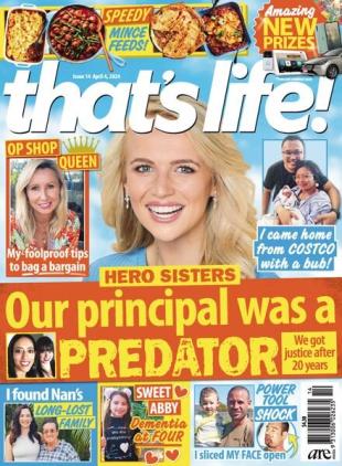 that's life! Australia - April 4 2024