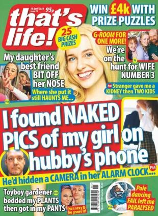 that's life! UK - 18 April 2024