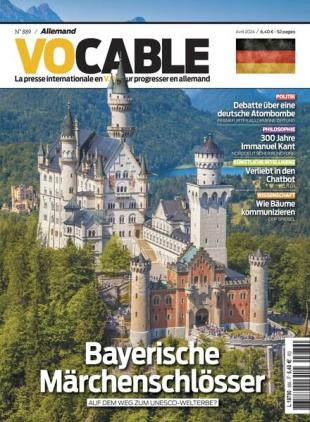 Vocable Allemand - 5 Avril 2024