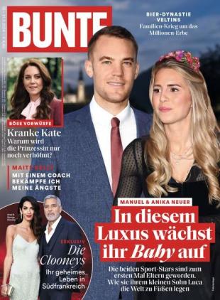 BUNTE - 12 Mai 2024