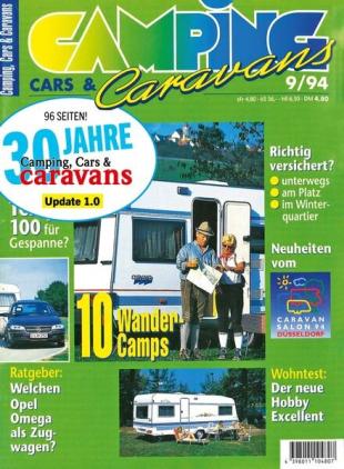 Camping Cars & Caravans - September 1994