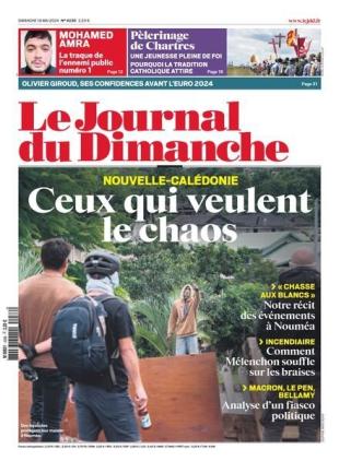 Le Journal du dimanche - 19 Mai 2024