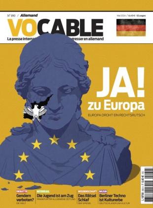 Vocable Allemand - Mai 2024
