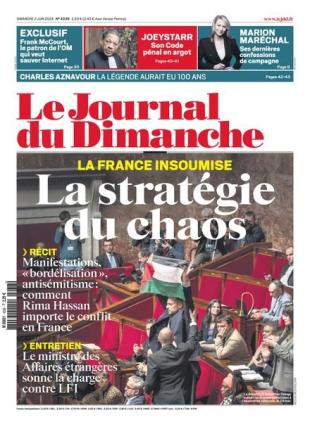 Le Journal du dimanche - 2 Juin 2024