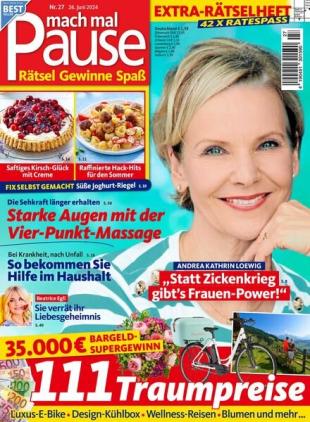 Mach mal Pause - 26 Juni 2024