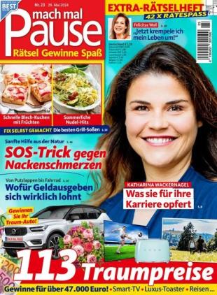 Mach mal Pause - 29 Mai 2024