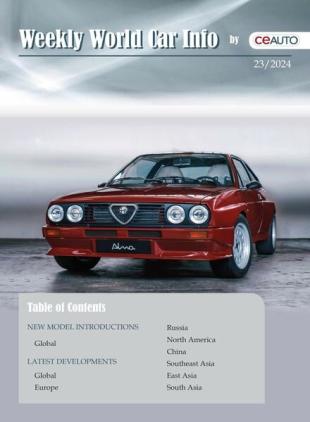 Weekly World Car Info - 8 June 2024