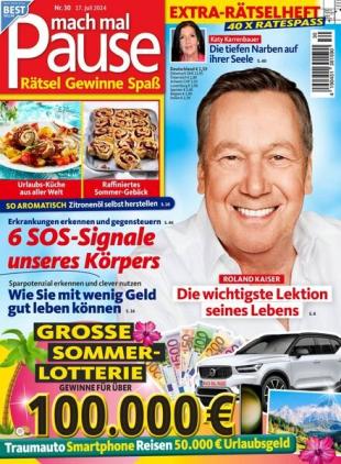 Mach mal Pause - 17 Juli 2024