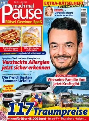 Mach mal Pause - 3 Juli 2024