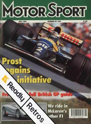 Motor Sport Magazine - July 1993