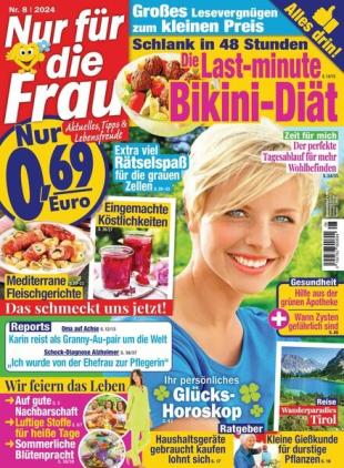Nur fur die Frau - August 2024