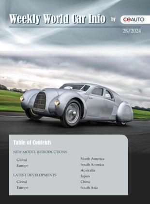 Weekly World Car Info - 13 July 2024