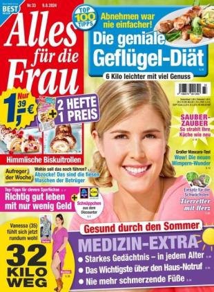 Alles fur die Frau - 9 August 2024